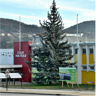 Illustration stade nautique Fontreyne